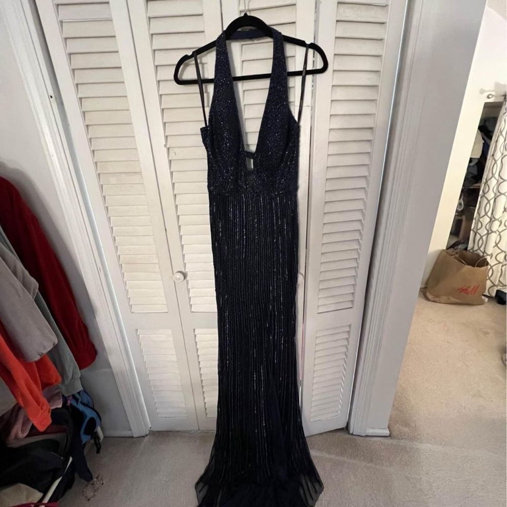 Navy Blue Sherri Hill dress